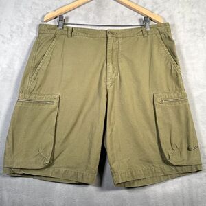 Nike Shorts Mens‎ 36 Green Cargo Woven Ripstop Outdoor 10" Inseam 613644-322